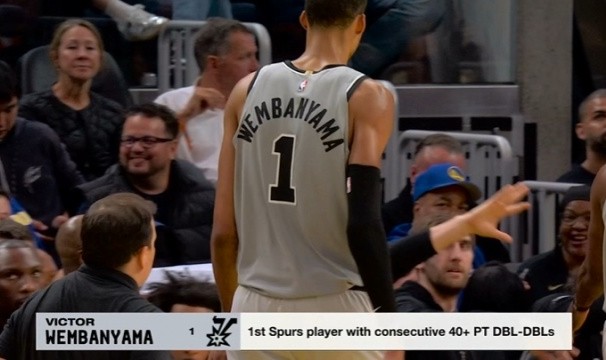 开云-😳邓肯都没做到！文班连续两场40+两双 马刺队史首人！