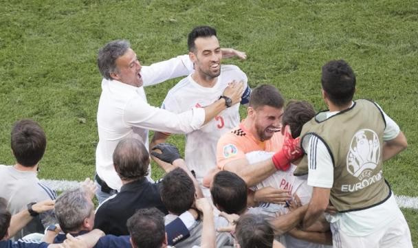 欧洲杯最佳比赛诞生，莫拉塔拯救西班牙